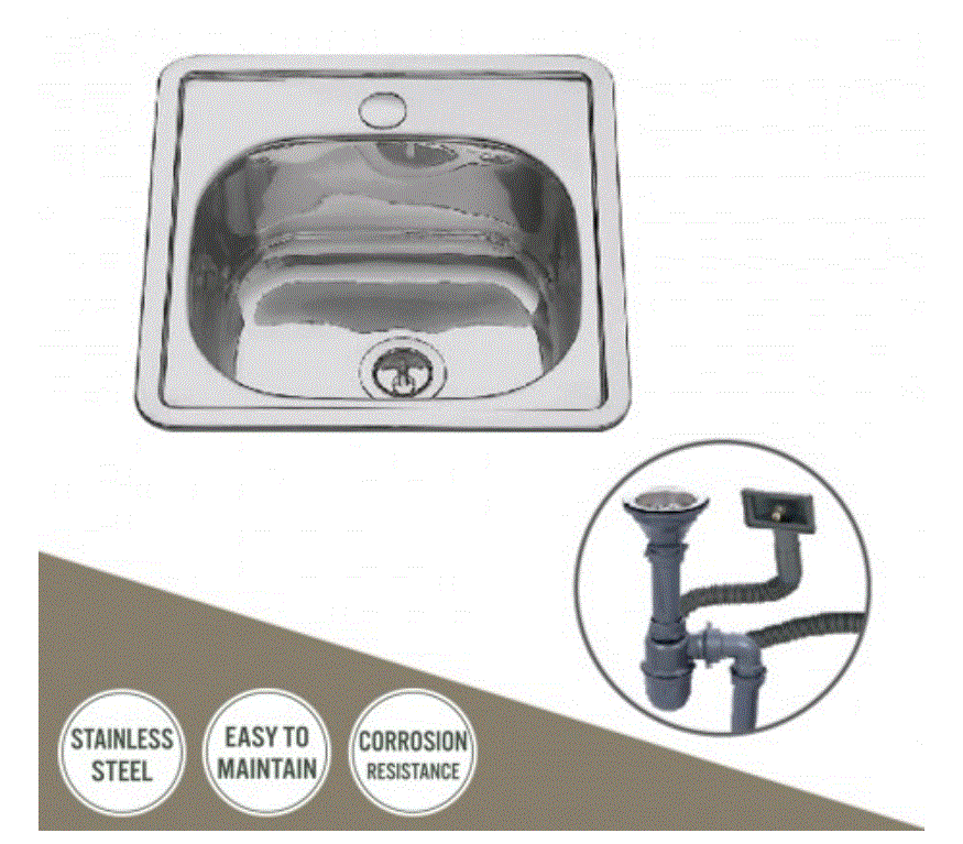 Bồn rửa SC-1-4848_ Sản xuất & Nhập khẩu từ Thái Lan