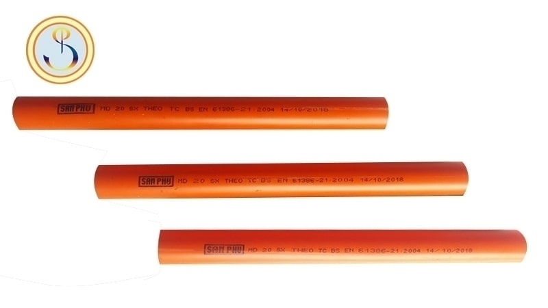 Ống luồn cứng PVC D16 1250N_SAM PHÚ (2.92m/Cây)