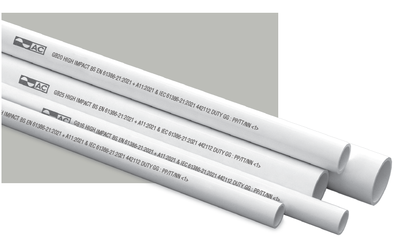 Ống luồn cứng PVC D20_320N_AC (2.92m/Cây)