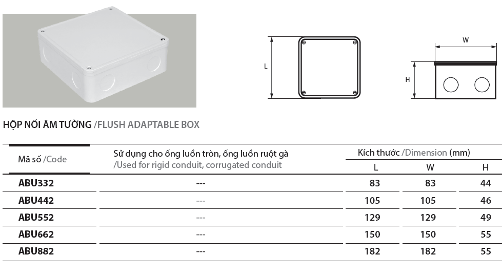 Phụ kiện ống Điện PVC AC