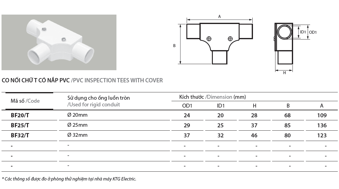 Phụ kiện ống Điện PVC AC