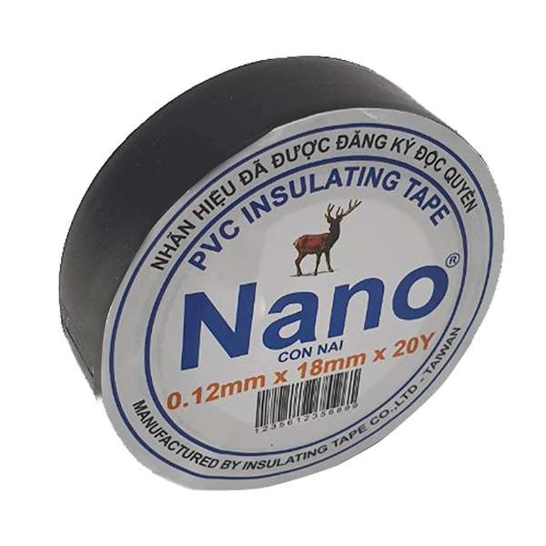 Băng keo điện NANO 20Y_ Nai (10 cuộn /1cây)