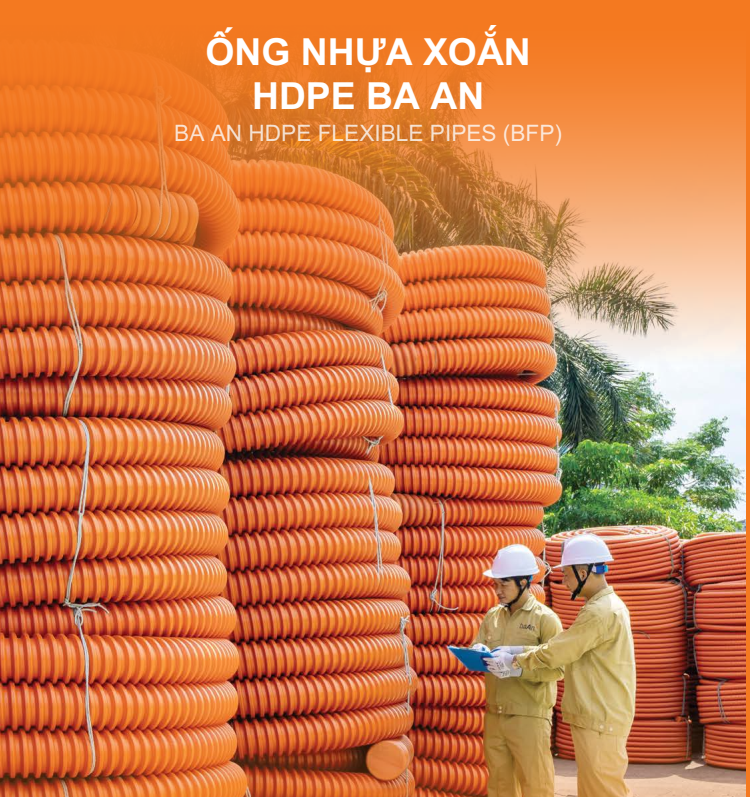 Ống nhựa xoắn HDPE BA an