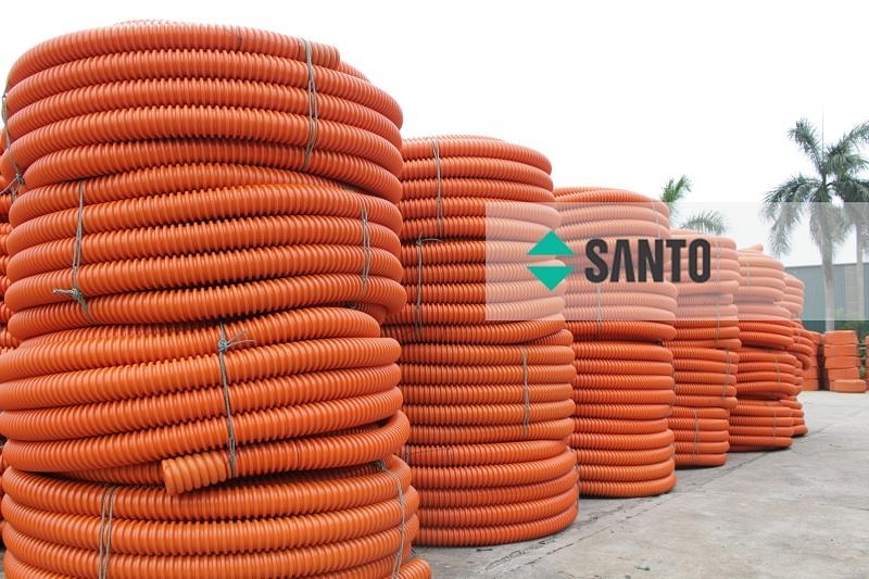 Ống nhựa xoắn HDPE SANTO