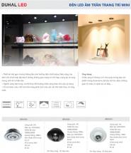 Đèn LED Downlight âm trần