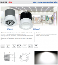 Đèn LED Downlight âm trần