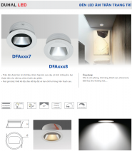 Đèn LED Downlight âm trần