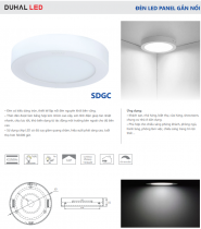 Đèn LED Panel gắn nổi