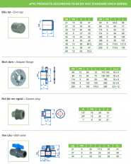 Ống nhựa và Phụ kiện uPVC (hệ BS)_TIỀN PHONG