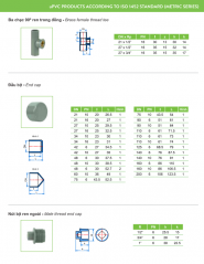 Ống nhựa và Phụ kiện uPVC (hệ ISO)_TIỀN PHONG
